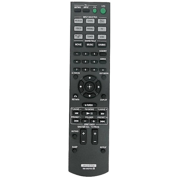 RM-AAU135 AV-mottagar fjärrkontroll för Sony STR-KM3, STR-KM5, STR-KM7 hemmabiosystem