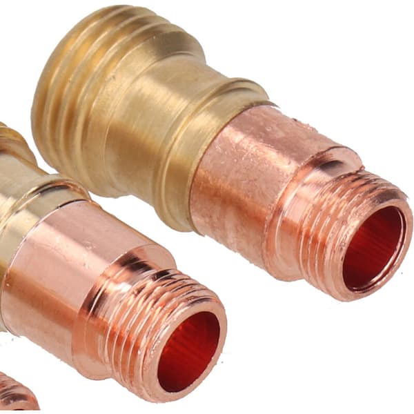 68PCS TIG svejsetilbehørssæt Glas elektrode kop stik PTFE dæksel til WP 17 18 26