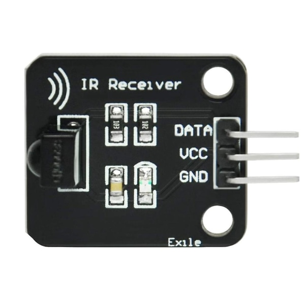 38kHz IR-mottaker IR-sender Sensormodulsett IR Digital 38kHz Infrarød Mottakermodul