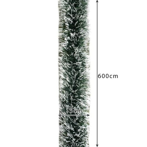 Julekrans Frostet - 6m