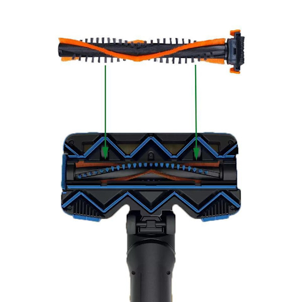 Replacement Brush with Box Compatible with Philips SpeedPro Max Vacuum Cleaner
