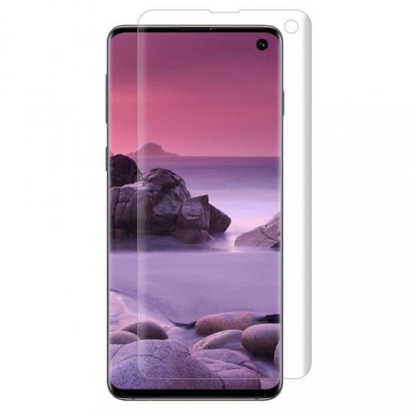 3x Full Coverage Screen Protector for Samsung S10 in Plastic Fingerprint