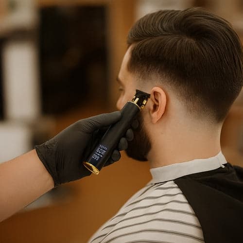 Hair and Beard Trimmer 1-6 mm with 6 Combs, USB-C, 600 mAh