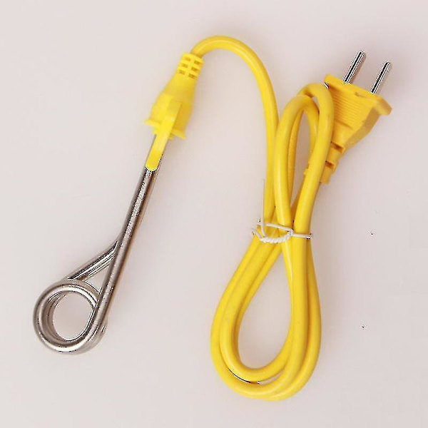 220V 600W Immersion Heater, Resevärmare för Resor, Mini Bärbar Värmeelement, Reseset för Uppvärmning, Perfekt för Att Värmas Upp Choklad
