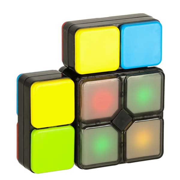 LED-logikkkube med display elektronisk minnespill 4-i-1