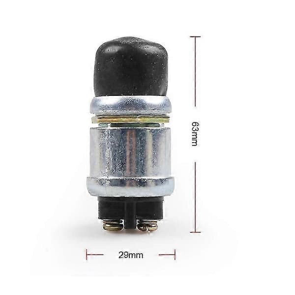 12V 50A Vattentät Strömbrytare Tryckknapp Båt Track Horn Motorstart
