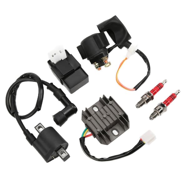 Ignition Coil Spark Plug CDI Regulator Kit Replacement for CG150cc 200cc 250cc Vertical Engine Chinese ATV