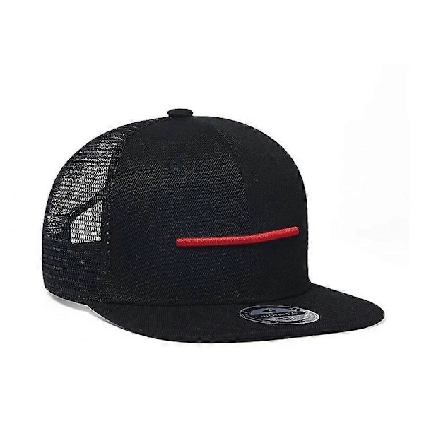 2022 Sommar Bone Snapback Keps Herr Svart Mesh Basebollkeps Herr Platt Skärm Hip Hop Truckerkeps Andningsbar Keps Nät Skärm Kostymhattar