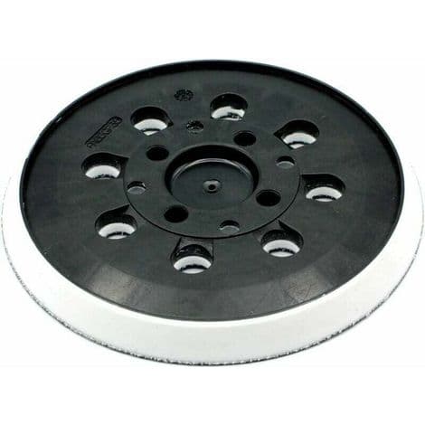 Slipesåle for Bosch (Ø 125 mm, middels hardhet) med tilbehørssystem for PEX 300/400 AE / 4000 AE / Advanced Orbit 18 eksentersliper