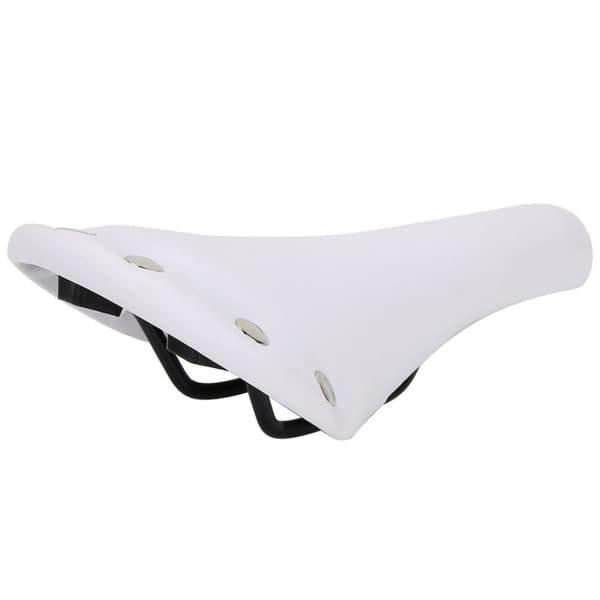 Waterproof Shockproof Road Bike Saddle - High Quality Bicycle Accessory (White)