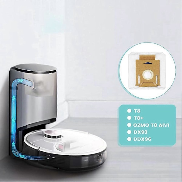10 kpl Pölynimurin pussit DEEBOT N8+ N8 Pro+ T8 T8+ T8 T8 + T8 MAX T9+ Korvaavat pölypussit