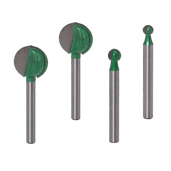 6mm Skaft Träbearbetning Kulfräs Router Bits Snideriblad Standard