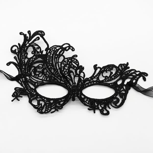 Masquerade Mask - Eye Mask - Face Mask - Black