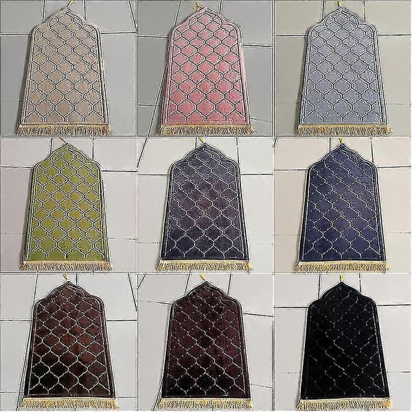 Flannel Bedetæppe Tilbedelse Tæppe Prægning Tæpper