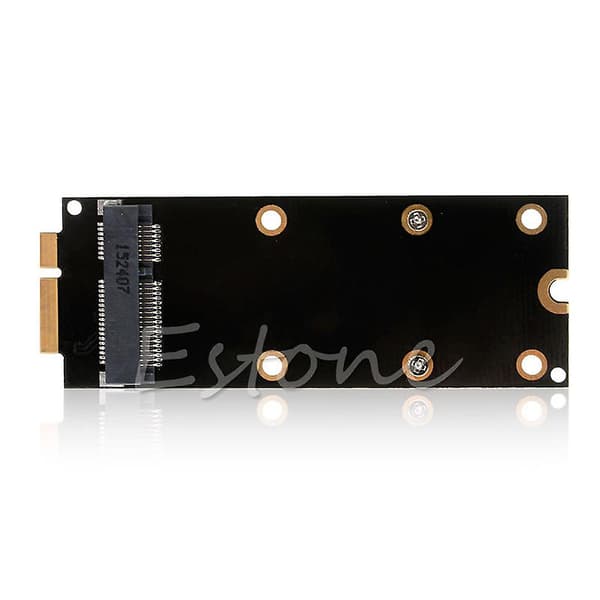 7+17-stifts mSATA SSD till SATA Adapterkort Dator Komponent för 2012 för MacBook