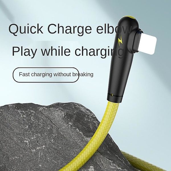 USB-kaapeli iPhonelle Nopea Lataus Lightning-kaapeli iPhonelle Huawei Xiaomi Puhelimen Lataus Data-kaapeli Puhelimen Latauskaapeli