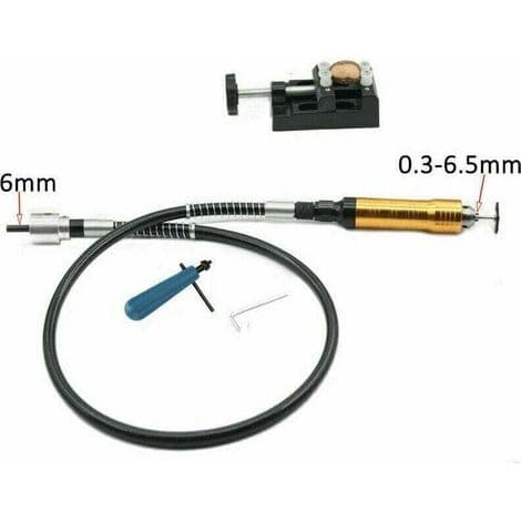 Fleksibel bølgeborechuck 0,3 til 6,5 mm fleksibel forlengelse for drill,