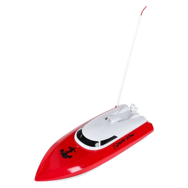 RC Remote Controlled Boat Mini CP802 Red 49MHz 20m Range
