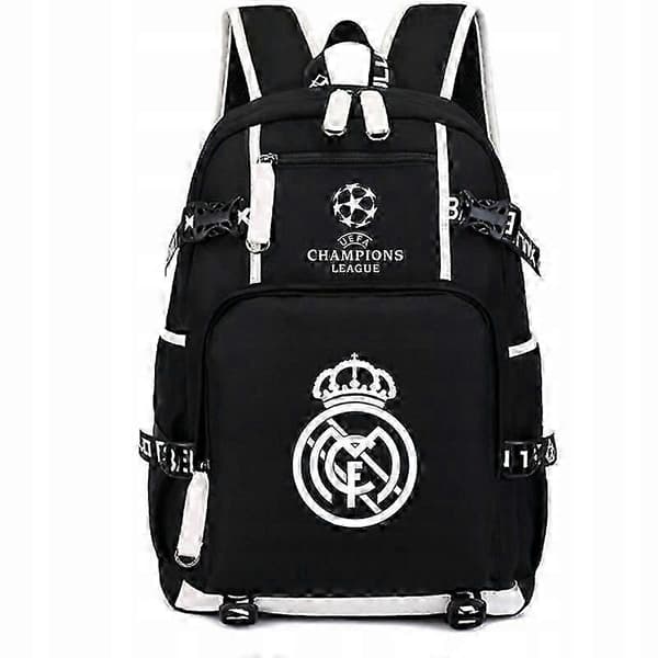 Vattentät Ryggsäck Real Madrid Mbapp Barn A4 Stor Kapacitet