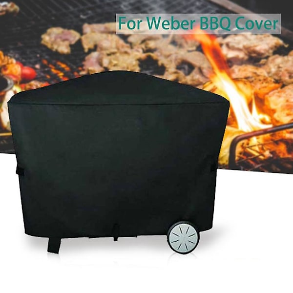 BBQ-grillöverdrag för Weber Q2000 Q3000 BBQ-överdrag Utomhus grilltillbehör Dammtätt Vattentätt Regn skyddande överdrag