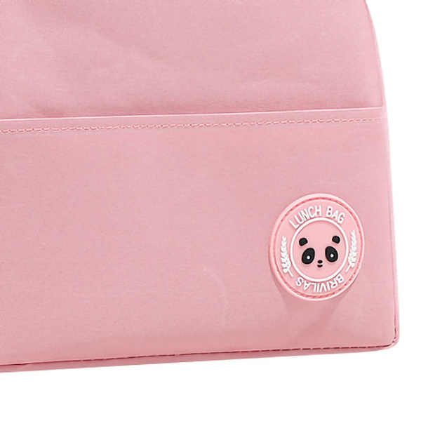 Reusable High-Capacity Lunch Bag - Pink