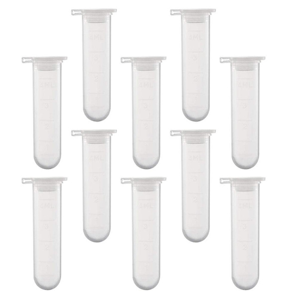 50 kpl 5 ml Tieteellisen Laboratorion Sentrifugiputket Testi Snap-Kannella Kokeiluputket