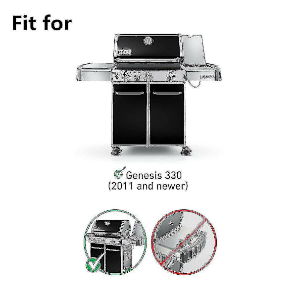 7629 62754 Tändningskit för Weber Genesis E330 Ep330 S330 Cep330 Gasgrilldelar