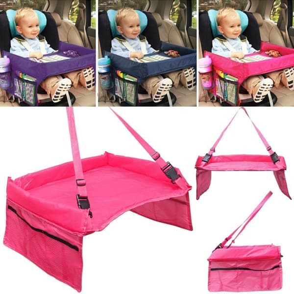 Car Seat Play Table Pink