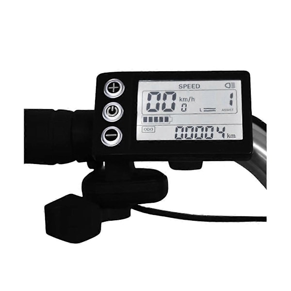 S866 Kontrollerpanel Dashboard+36V 350W Sinusbølge Kontroller Elektrisk Cykel LCD Display til E-cykel