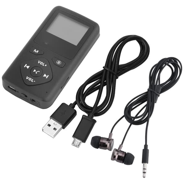 Portable DAB/DAB+ Digital Radio with Bluetooth and MP3 Player