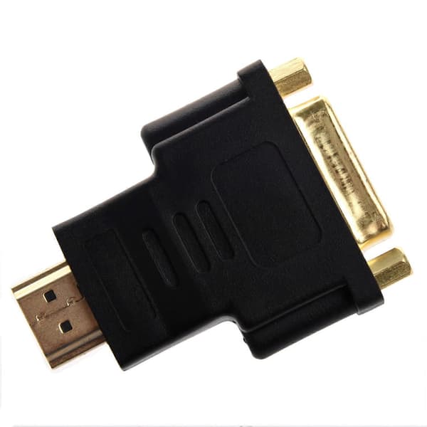 DVI 24+1 (DVI-D) Hun til Han Adapter