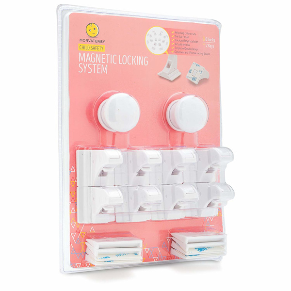 Magnetisk Børnesikring 8-pak