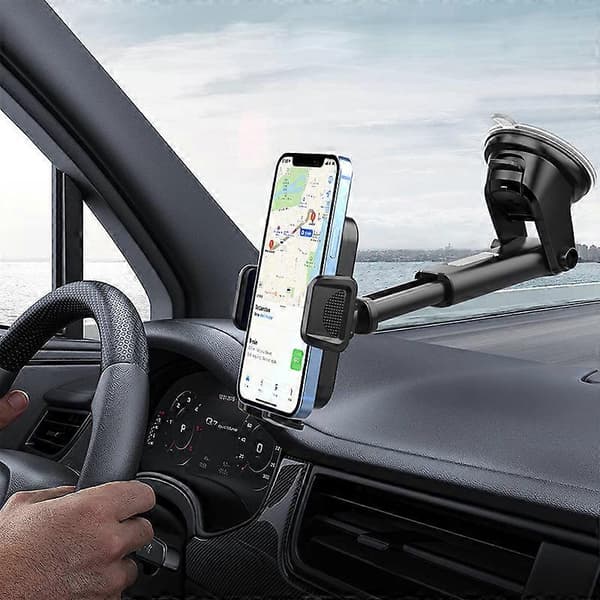 Mobiltelefonholder for bilens dashbord