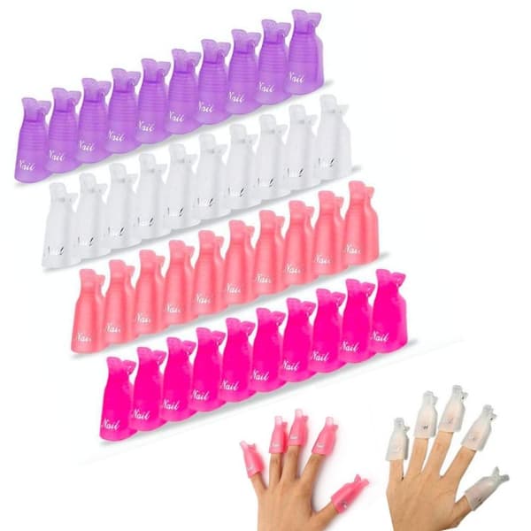 Soak off cap clip til neglelakfjerning