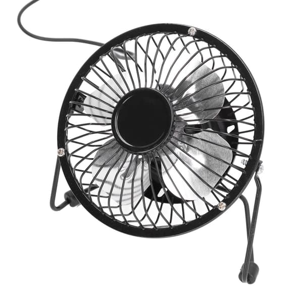 Portable USB Desk Fan - Super Quiet 360° Rotation, Mini Size