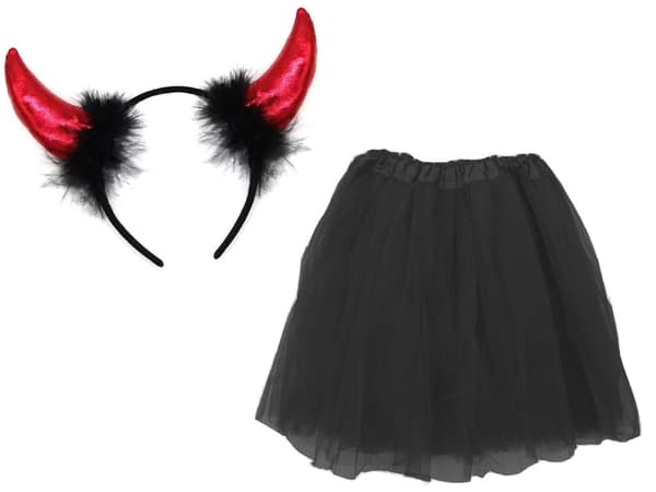 Paholainen / Demoni - Halloween-setti lapsille
