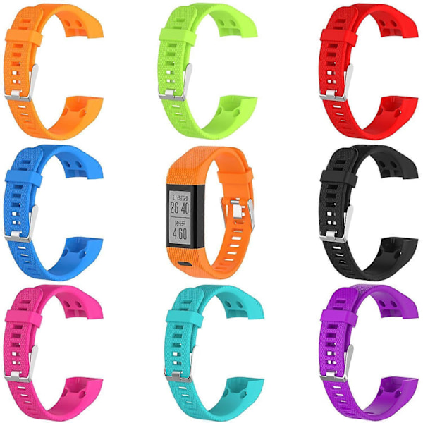 Mjukt klockarmband Ersättning för Garmin Vivosmart HR+/Approach X10/X40
