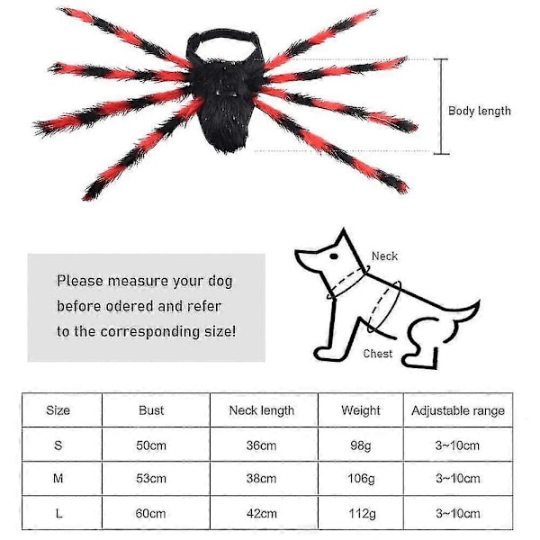 Lemmikin Halloween-asu Hämähäkki Koiran ja Kissakostyymi Pienille ja Keskikokoisille Koirien ja Kissojen Asut Vaatteet Tarvikkeet Fk