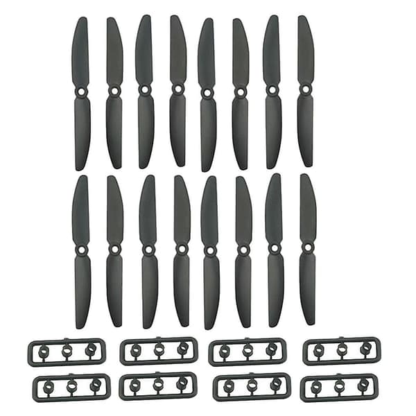8 Par 5030 Cw Ccw Propeller 2-Bladet Til Rc Qav Quadcopter Tilbehør Sort