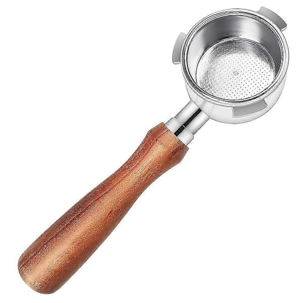 51mm Bottenlöst Portafilter för Kaffemaskiner EC680/EC685, med Filterkorg, Kaffetillbehör