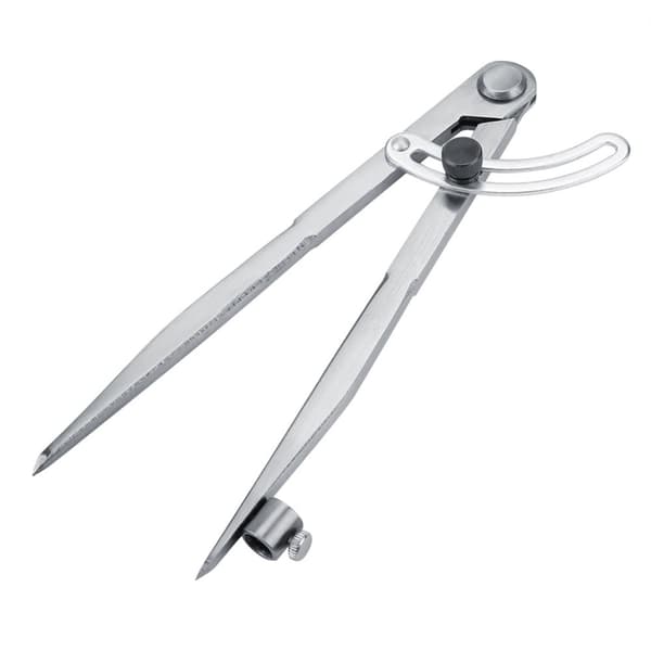 Leather Divider - 200mm Wing, Rotating Tool for Distance and Edge Measurement