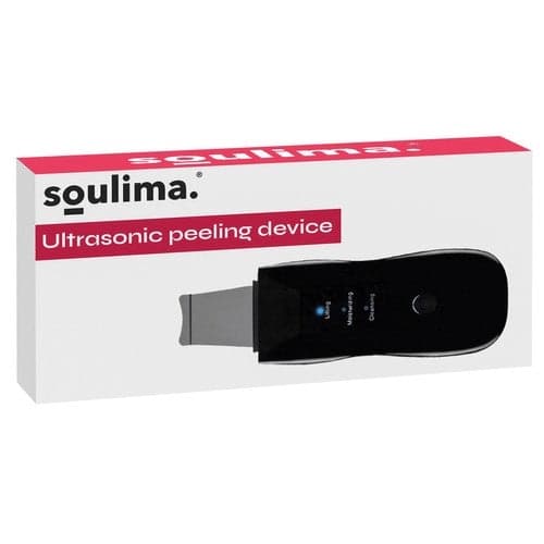 Ultrasonic Peeling Device 5-in-1 Wireless Black with 2 Silicone Pads