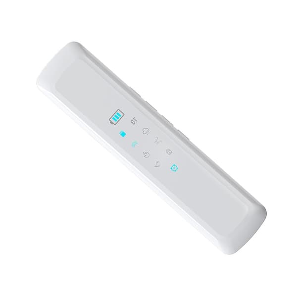 Bluetooth søvnlydmaskine med display, Bluetooth og TF-kortafspilning, indbygget knogleledning hvid støjgenerator hvid