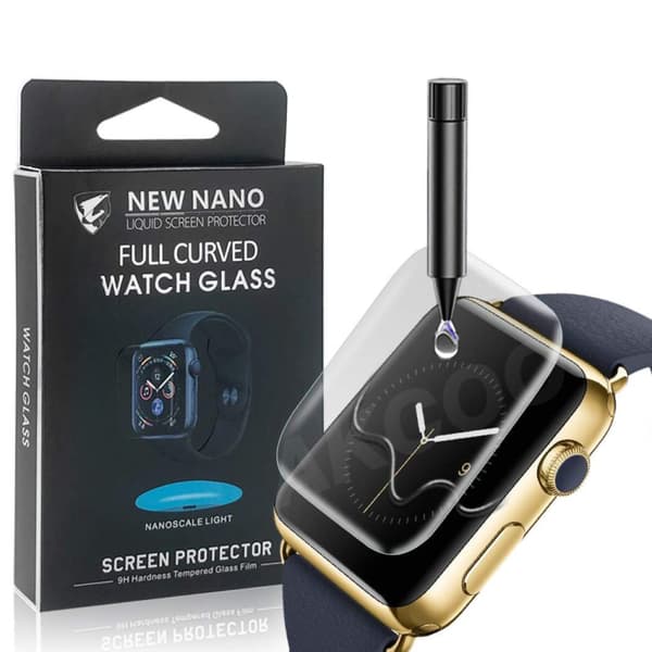 UV Light Tempered Glass Screen Protector for Apple Watch 38mm