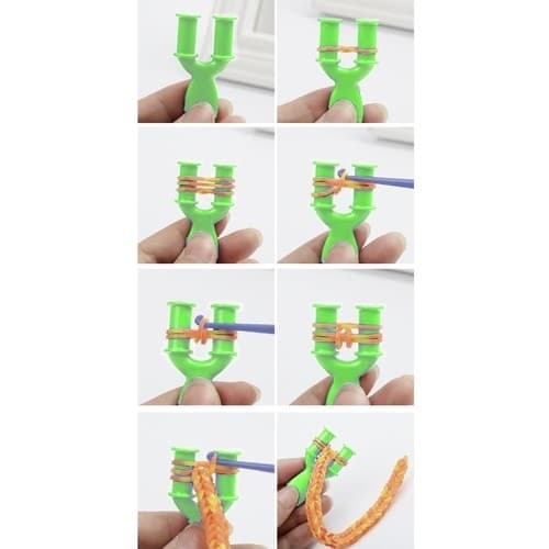 DIY - Loom Bands - 4400 stk - Gummibåndssæt -