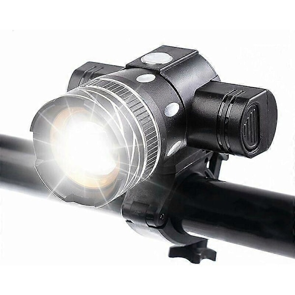 5000 Lumens Bike Light Rechargeable Front Light, Waterproof LED Bike Lamp High Brightness 6 Hours Cycling Mountain Road Safety Commuter Flashlight wit