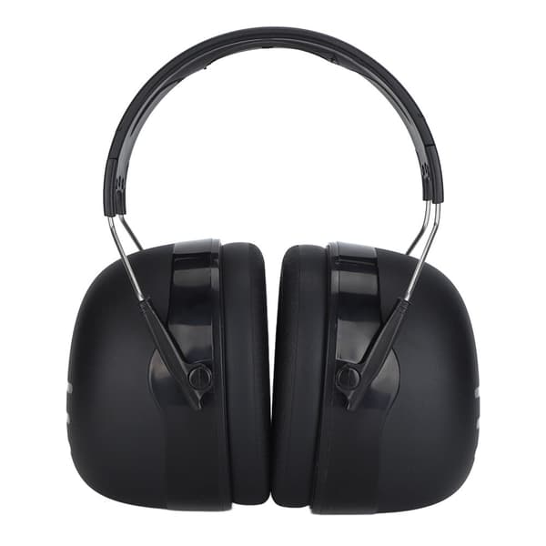 Black Noise-Cancelling Earmuffs - NRR 37dB