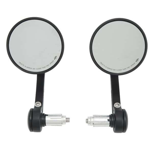 Motorcycle Side Mirrors 22mm/0.87in 2pcs, 360° Rotatable, Universal for Motorcycle