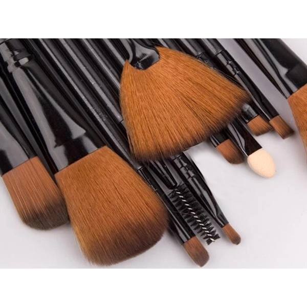 12-Pack Makeup Brush Set with Case