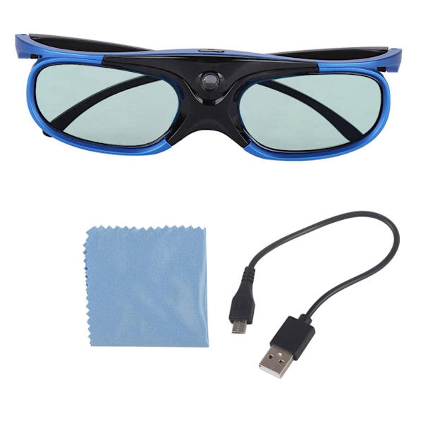 HD Lens Universal Active Shutter 3D Glasses for DLP Link 3D Projector